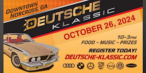 Image principale de DEUTSCHE KLASSIC ALL GERMAN "AUTOBERFEST"  October 26th, 2024