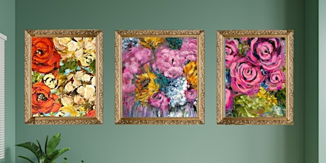 Mother's  Day Virtual Floral Paint Class