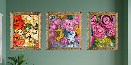 Hauptbild für Mother's  Day Virtual Floral Paint Class
