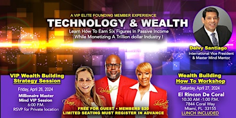 THE TECHNOLOGY REVOLUTION - ONE DAY LIFE CHANGING EVENT!