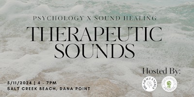 Hauptbild für Therapeutic Sounds: Transformative Psychology x Sound Healing