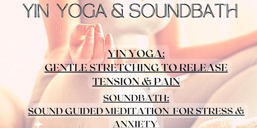 Imagem principal do evento Yin Yoga & Soundbath Meditation