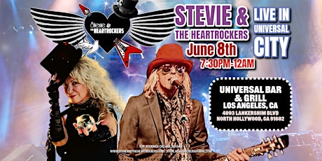 Stevie & The HeartRockers Band at Universal Bar & Grill