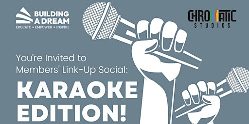 Imagem principal do evento Member's Link Up Social: Karaoke Edition