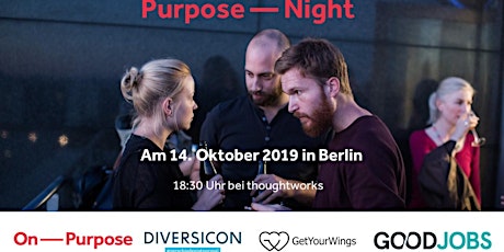 Purpose Night Berlin -  Dein Weg zu einer Karriere mit (mehr) Sinn!
