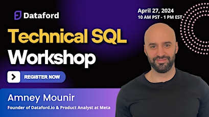 SQL Data Analytics Interview Workshop (FREE)