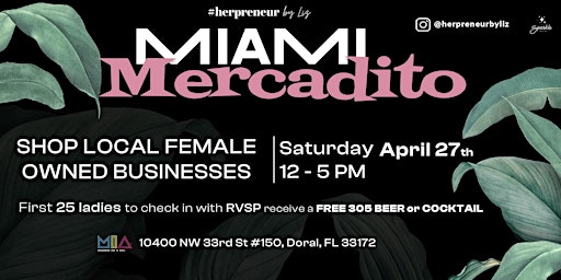 Imagem principal do evento Miami Mercadito (family & dog friendly)