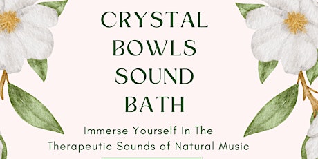 Relax and Rejuvinate Crystal Bowls Sound Bath @ St Martins Institute