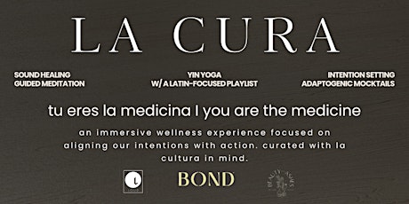 La Cura Wellness event | yin yoga | sound healing | adaptogenic Mocktails