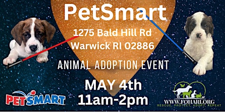 May the 4th be with you animal adoption event
