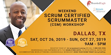 Weekend Certified ScrumMaster® – DFW primary image