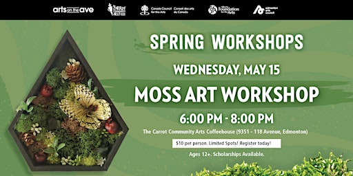 Immagine principale di Moss Art Workshop with Elizabeth Carr 