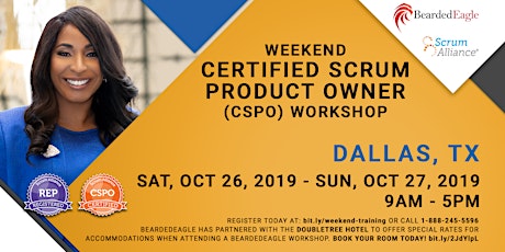 Weekend Certified Scrum Product Owner® – DFW primary image