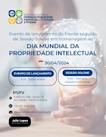 Lançamento Frente Parlamentar Mista em Defesa da Propriedade Intelectual  primärbild