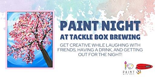 Imagem principal do evento Paint Night-Cherry Blossoms