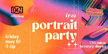 KG Snap - Portrait Party - A Community Photography Event