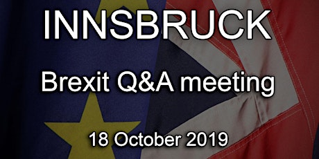 Hauptbild für Innsbruck - British Embassy Brexit Q&A Event
