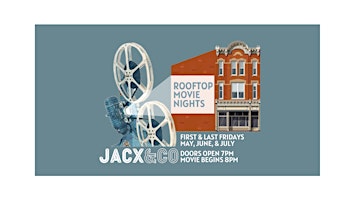 Primaire afbeelding van JACX&CO Rooftop Movie Nights️️️️️️