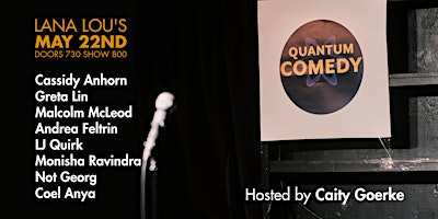 Imagem principal do evento Quantum Comedy