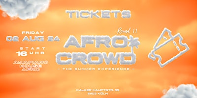 Imagem principal de AFROCROWD COLOGNE OPEN AIR