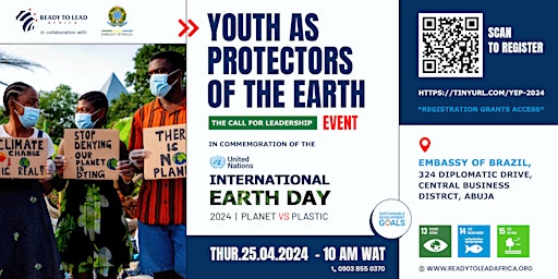 Imagem principal do evento Youth as Protectors of the Earth: The call for Leadership