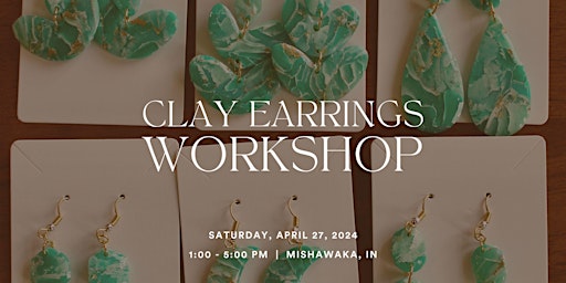 Clay Earrings Workshop primary image