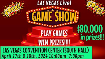 Primaire afbeelding van Las Vegas Local GAMESHOW  at The Home & Outdoor Expo