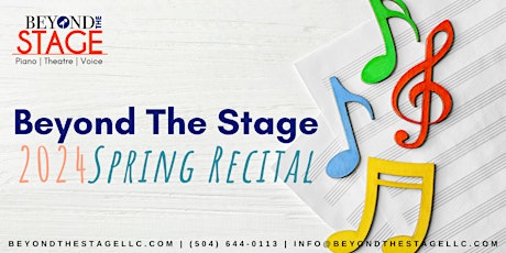 Beyond The Stage Annual Spring Recital
