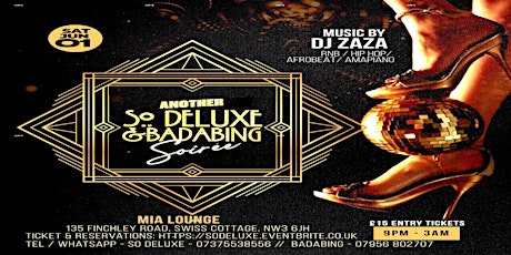 Another So Deluxe  & BadaBing Soiree