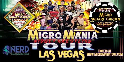 MicroMania Midget Wrestling: Las Vegas at Nerd Bar primary image