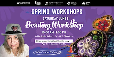 Métis Flower Beadwork Workshop with Connie Kulhavy