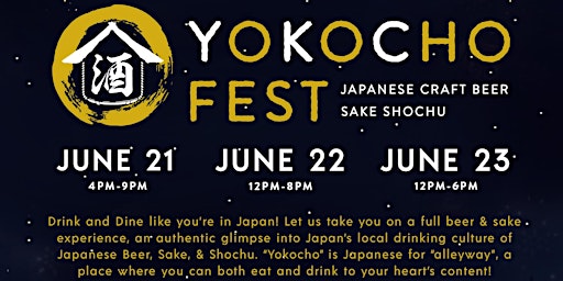 Imagem principal do evento YOKOCHO Fest @ Taste of Japan Anaheim 2024
