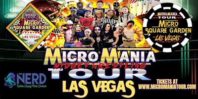 Immagine principale di MicroMania Midget Wrestling: Las Vegas at Nerd Bar 