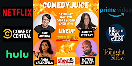 Special Saturday Show! FREE Tickets to The Stand Up Club, Bellflower 5/4!