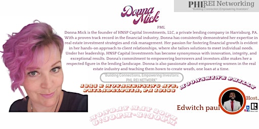 Hauptbild für Unlocking the Power of Private Lending with Donna Mick
