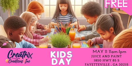 Kids Day: Juice and Paint