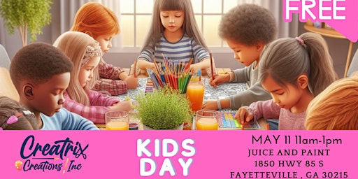Primaire afbeelding van Kids Day: Juice and Paint