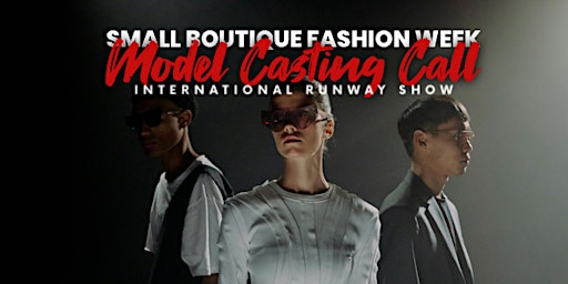 Primaire afbeelding van Model Casting Call for International Runway Show