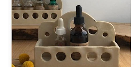 NEW Make functional ceramic Tincture shelfs - couples  class with Kelsey