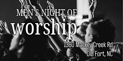 Imagem principal do evento Men's Night of Worship