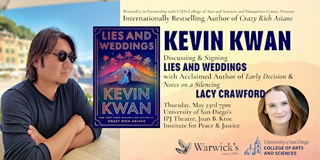 Kevin Kwan discussing LIES AND WEDDINGS w/Lacy Crawford