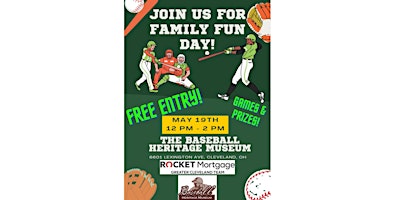 Imagem principal do evento Family Fun Day at the Baseball Heritage Museum