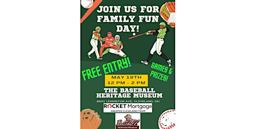 Immagine principale di Family Fun Day at the Baseball Heritage Museum 