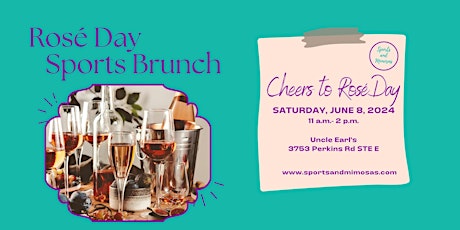 Rosé Day Sports Brunch