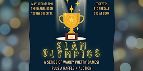 The Slam Olympics (w/ Auction + Raffle)