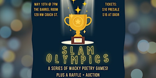 Imagem principal do evento The Slam Olympics (w/ Auction + Raffle)