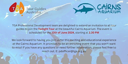 Imagem principal do evento Twilight at the Cairns Aquarium