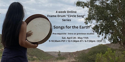 Primaire afbeelding van 4 Week Online Frame Drum "Circle Song " Series: Songs for the Earth