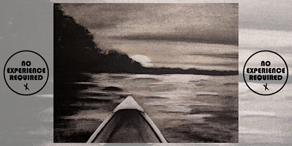 Charcoal Drawing Event "River Sunset" in Stevens Point