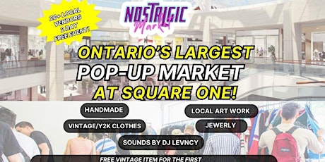 Nostalgic Market at Square One Shopping Centre